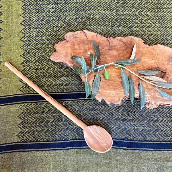 Olive Wood - Olivewood Spoon On Skinny Handle