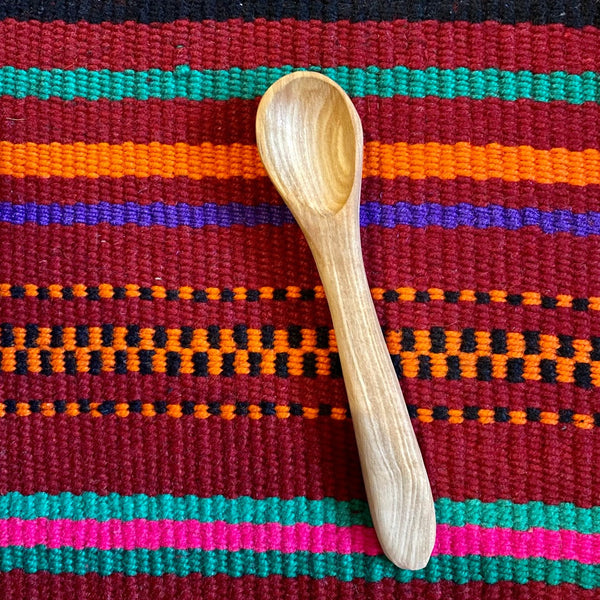 Olive Wood - Wooden Teaspoon | Olive Wood Spoon - Travel Spoon
