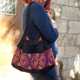 Tatreez - Gorgeous Embroidered Hand Bag With Palestinian Tatreez From Gaza Women