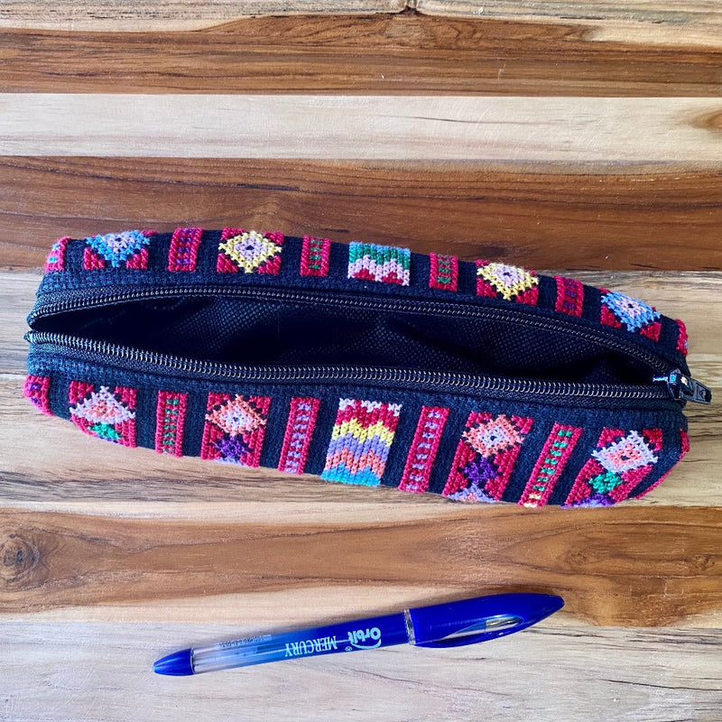 Tatreez - Pencil Case In Palestinian Embroidery | Fair Trade Gifts From Palestine