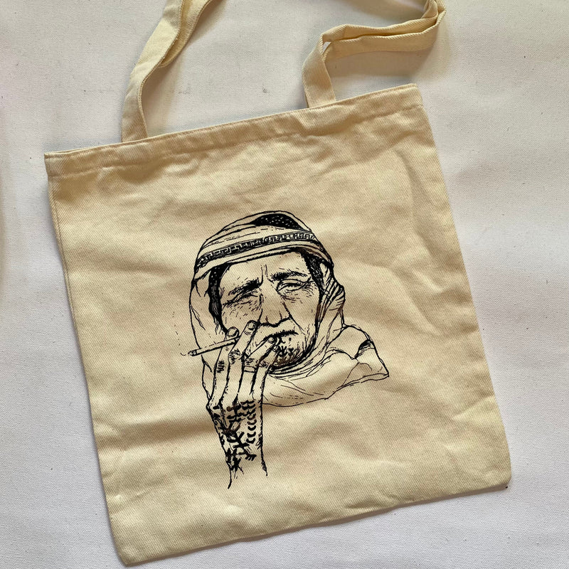 Mansouri Tote Bag with Sitti Smoking | Occupied Shatha