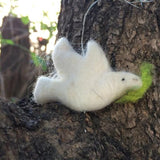 Felt - Dove Of Peace Christmas Ornament Handmade Felt