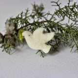 Felt - Dove Of Peace Christmas Ornament Handmade Felt