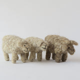 Felt - Wool Sheep In Needle Felt For Kids Toy Or Decoration