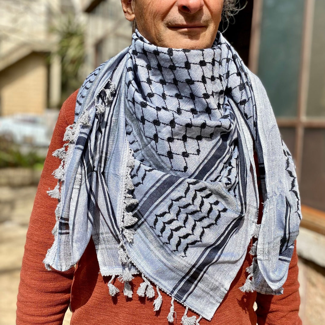 Made in Palestine Project keffiyeh scarves