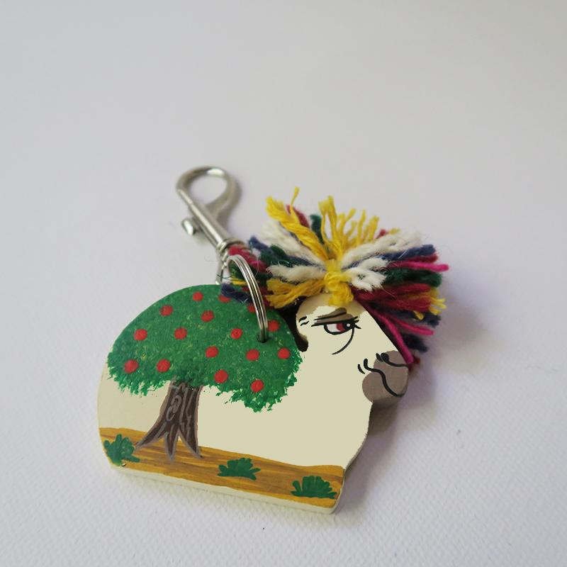 Kids & Gifts - Camel Wooden Key Chain