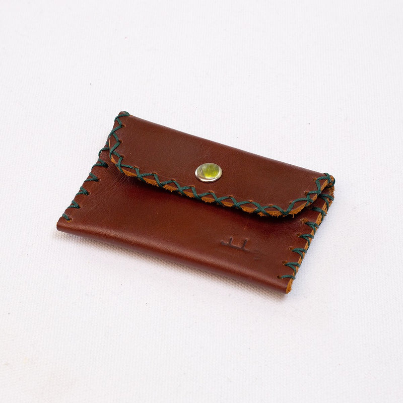 Leather & Clothing - Leather Coin Purse With Snap