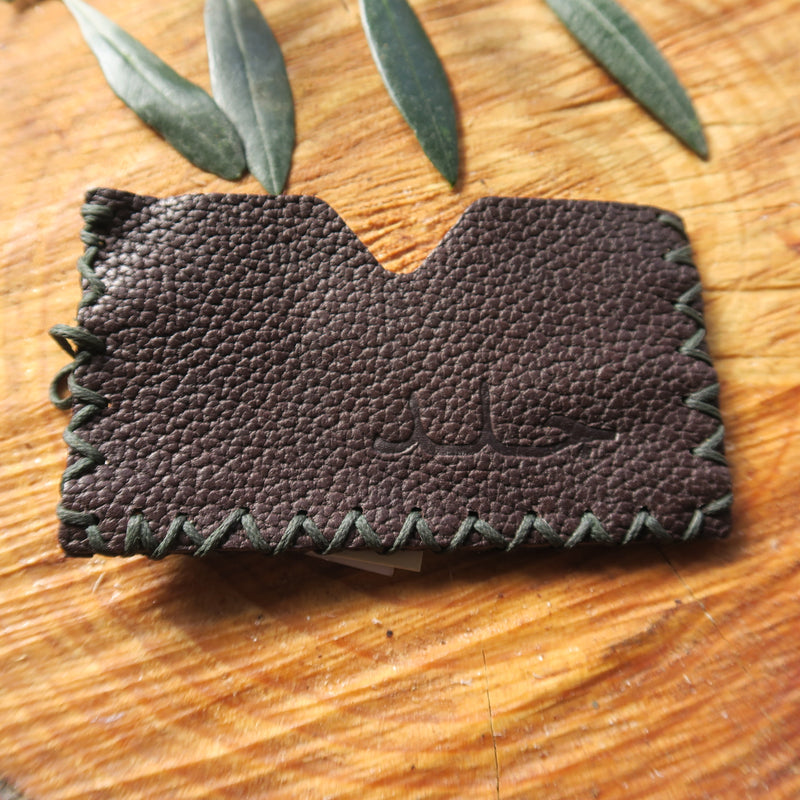 Leather & Clothing - Leather Single Card Holder