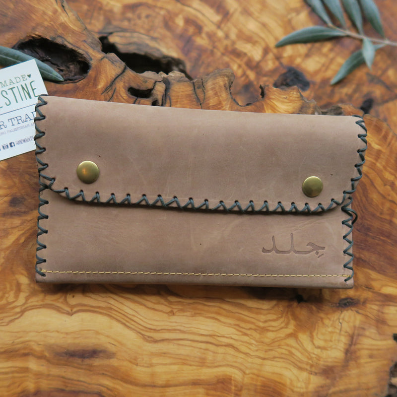 Leather & Clothing - Leather Zippered Pouch
