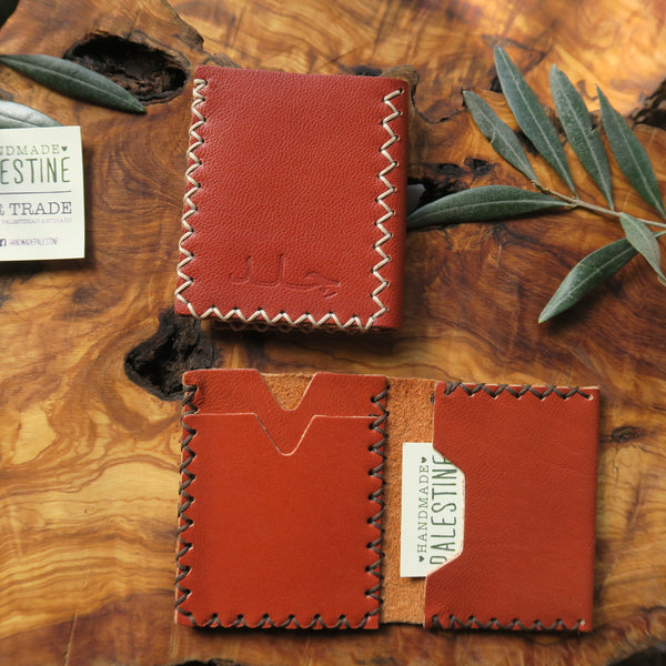 Leather & Clothing - Mini Front Pocket Wallet Two Fold