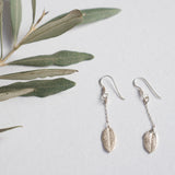 Silver Jewelry - Sterling Silver Dangling Earring Handcrafted In Palestine