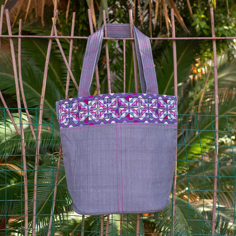 Tatreez - Embroidered Tote Bag For Women