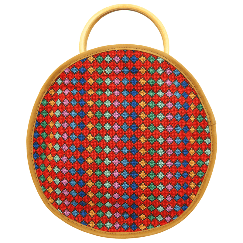 Tatreez - Embroidered Women's Handbag For Hangout