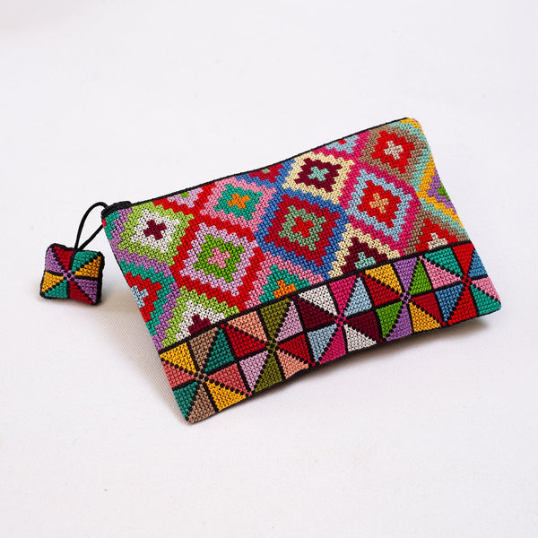 Tatreez - Gifts From Gaza Embroidered Make Up Bag