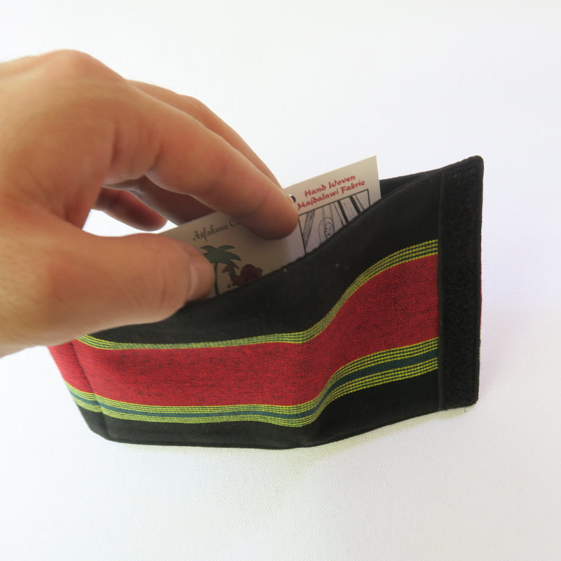 Tatreez - Hand Woven Fabric Majdalawi Wallet