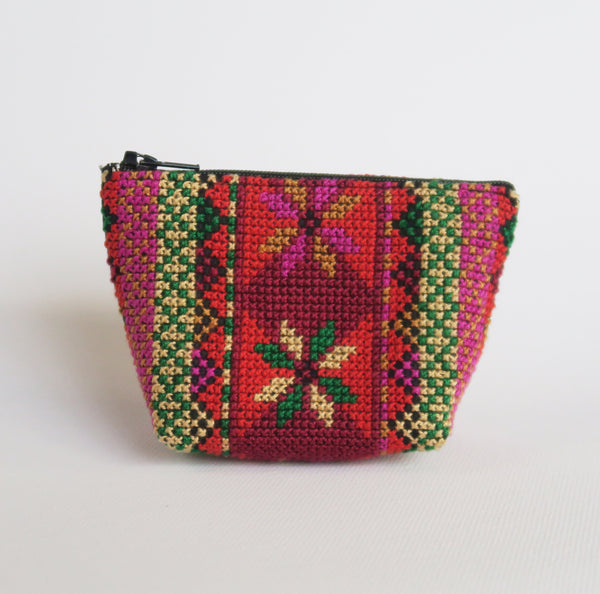 Wallets & Accessories - Embroidered Coin Purse
